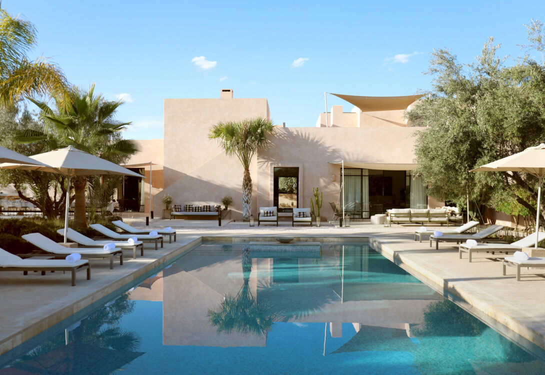 Dar Challa, an eight-bedroom villa in the Palmeraie of Marrakech