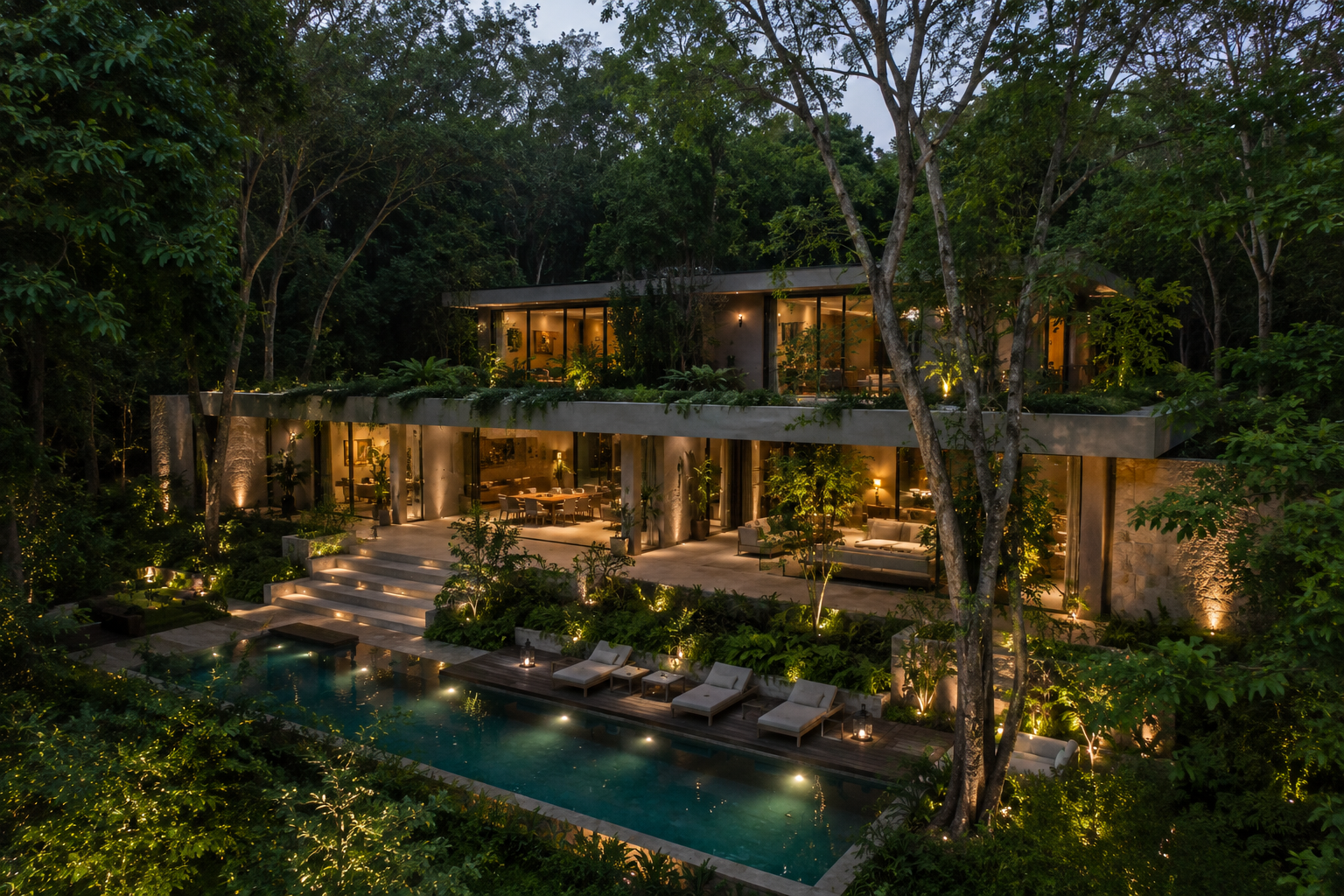 Villas in Marrakech's Ourika Road — green valley estates