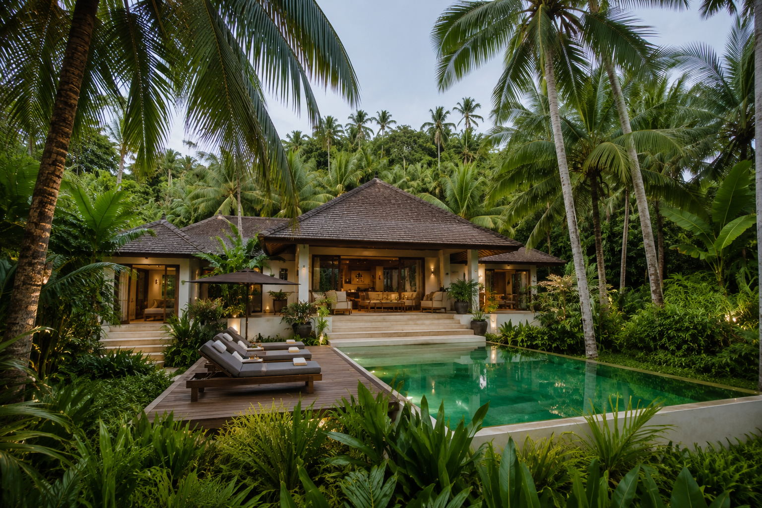Luxury villas in Marrakech Palmeraie — palm-grove estates