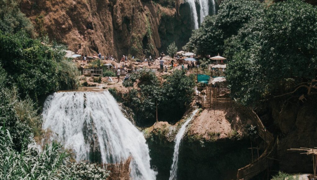 ouzoud waterfalls from marrakech